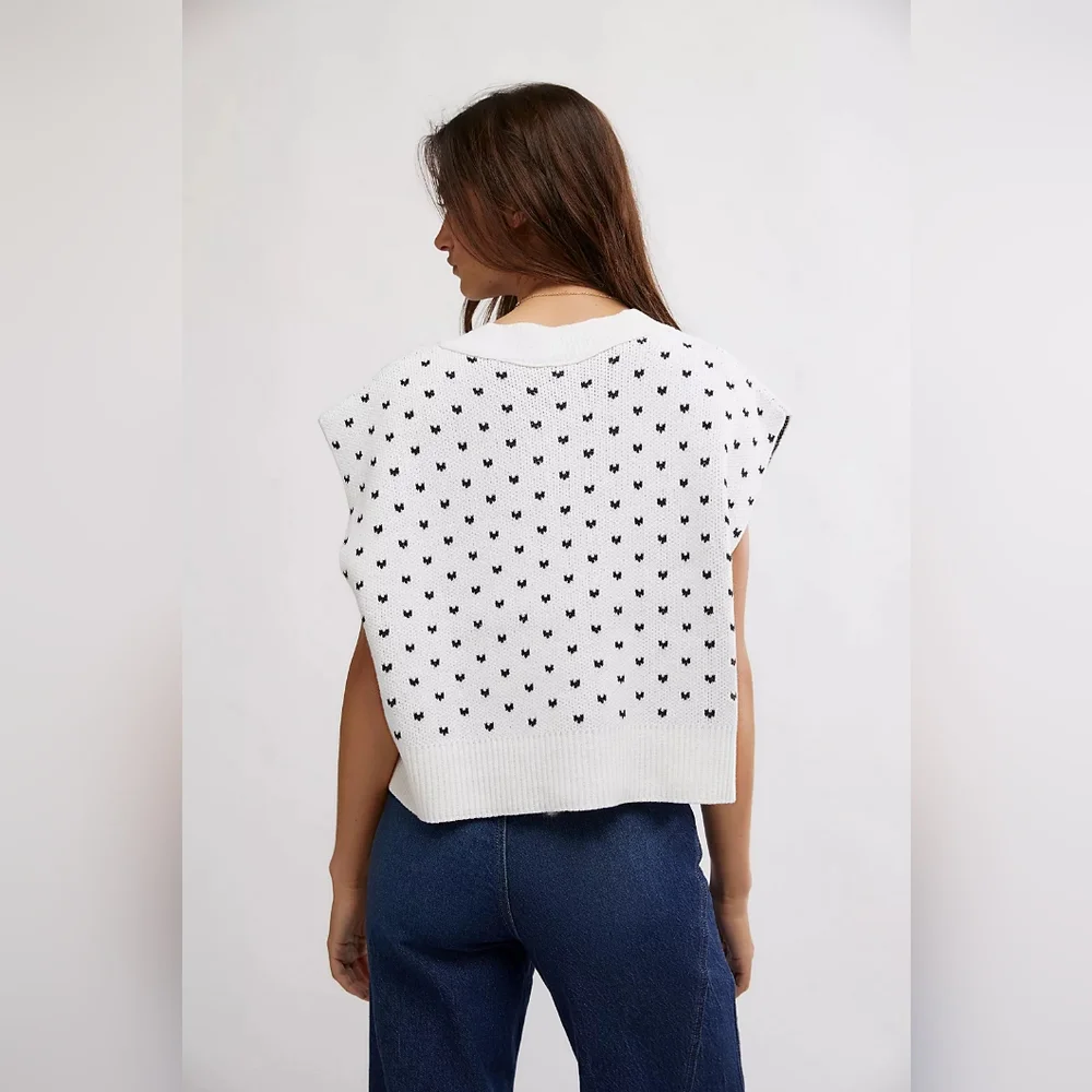 NWT Free People Patterned Easy Street Vest. Size Small. $78 Retail. - Picture 3 of 8